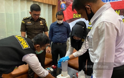 Polres Sergai Musnahkan 1 Kg Sabu