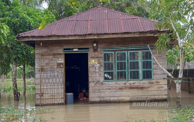 Banjir di Tanjung Beringin Sergai, Debit Air Bertambah