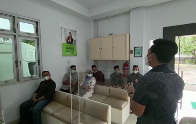 BPJamsostek Tanjungmorawa Kampanyekan Anti Korupsi ke Peserta