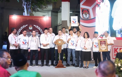 Partai Perindo Nomor Urut 16 di Pemilu 2024, HT: Semangat Raih Double Digit