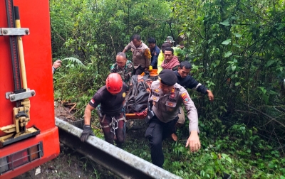 Korban Longsor di Jalan Sidikalang-Karo Berhasil Dievakuasi