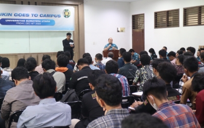 Daikin Goes To Campus di USU, Perkenalkan Inovasi dan Karier Industri Refrigerasi
