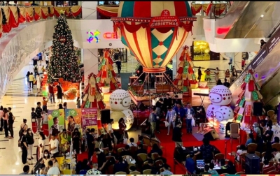Semarak Natal 2022 di Mall Centre Point Medan Melalui The Blessing Of Christmas