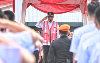 Pimpin Apel Kesiapan Nataru, Menhub Minta Petugas Melayani dengan Hati