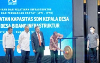 Pelatihan Peningkatan Kapasitas SDM Kades-Aparatur Bidang Infrastruktur Kabupaten Batubara Sukses