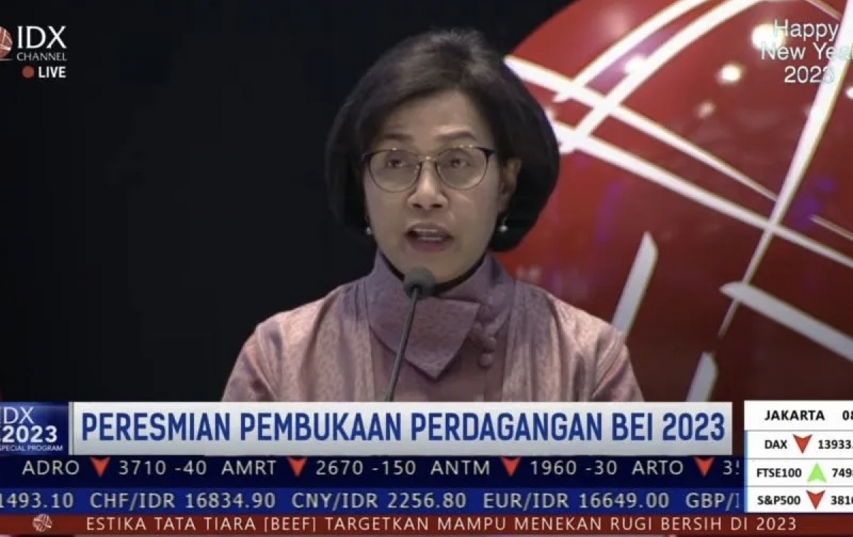 Menkeu Sri Mulyani: Kinerja Pasar Modal Indonesia Bekal Bagus Memasuki 2023