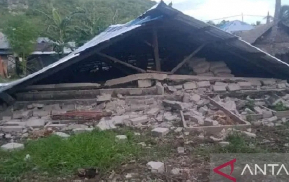 Pasca Gempa Maluku, 92 Rumah di Tanimbar Rusak
