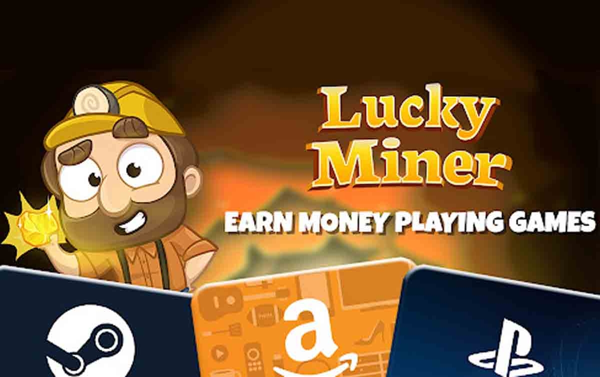 Game The Lucky Miner Penghasil Uang dari Menambang