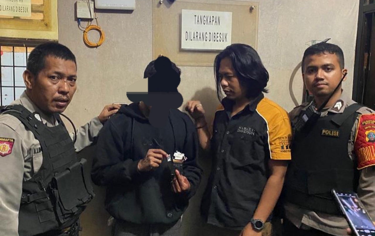 Seorang Pemuda di Kota Medan Ditangkap Membawa Sabu