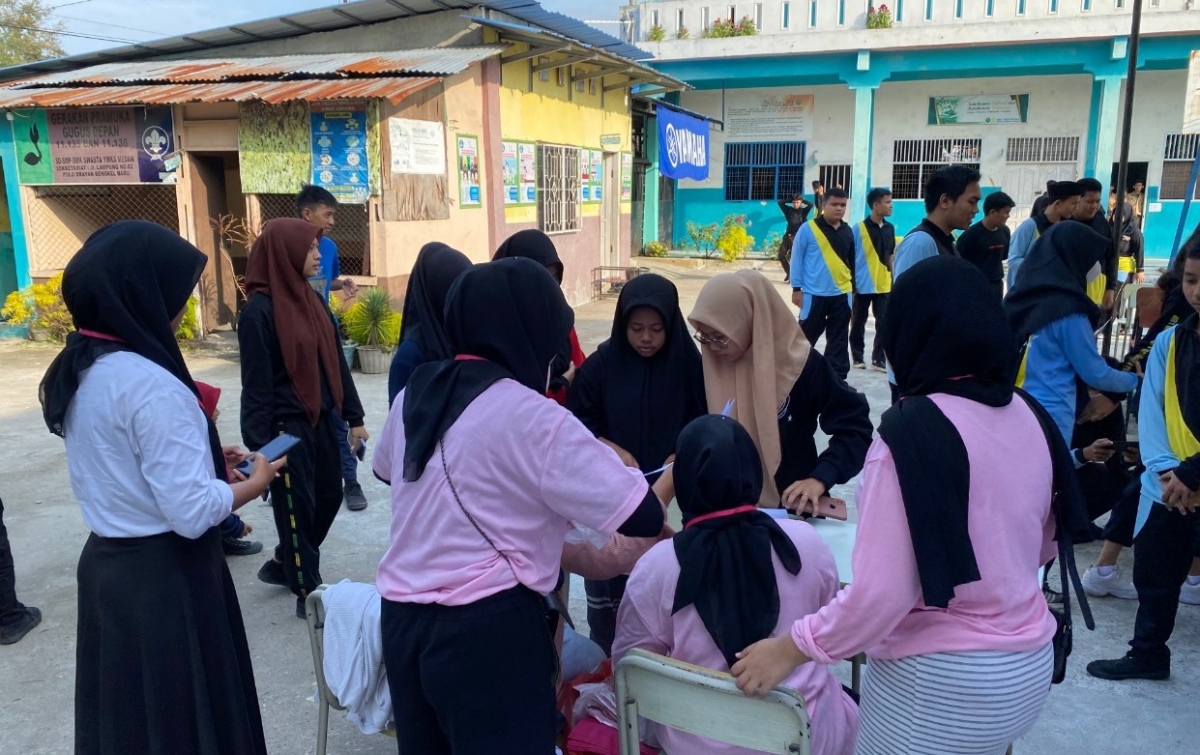 Srikandi Ganjar Sumut Gelar Seminar Kesehatan Remaja di SMKS YWKA Medan