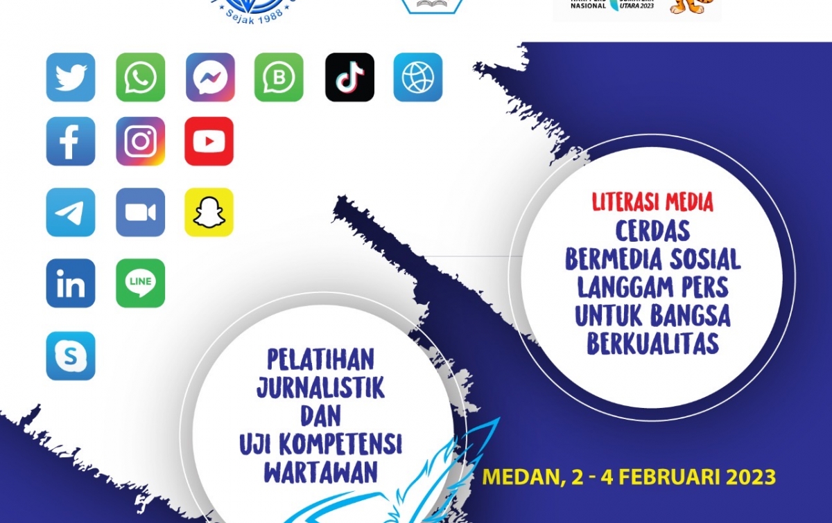 Meriahkan HPN 2023, LPDS-STIKP Selenggarakan Literasi Media dan UKW di Medan