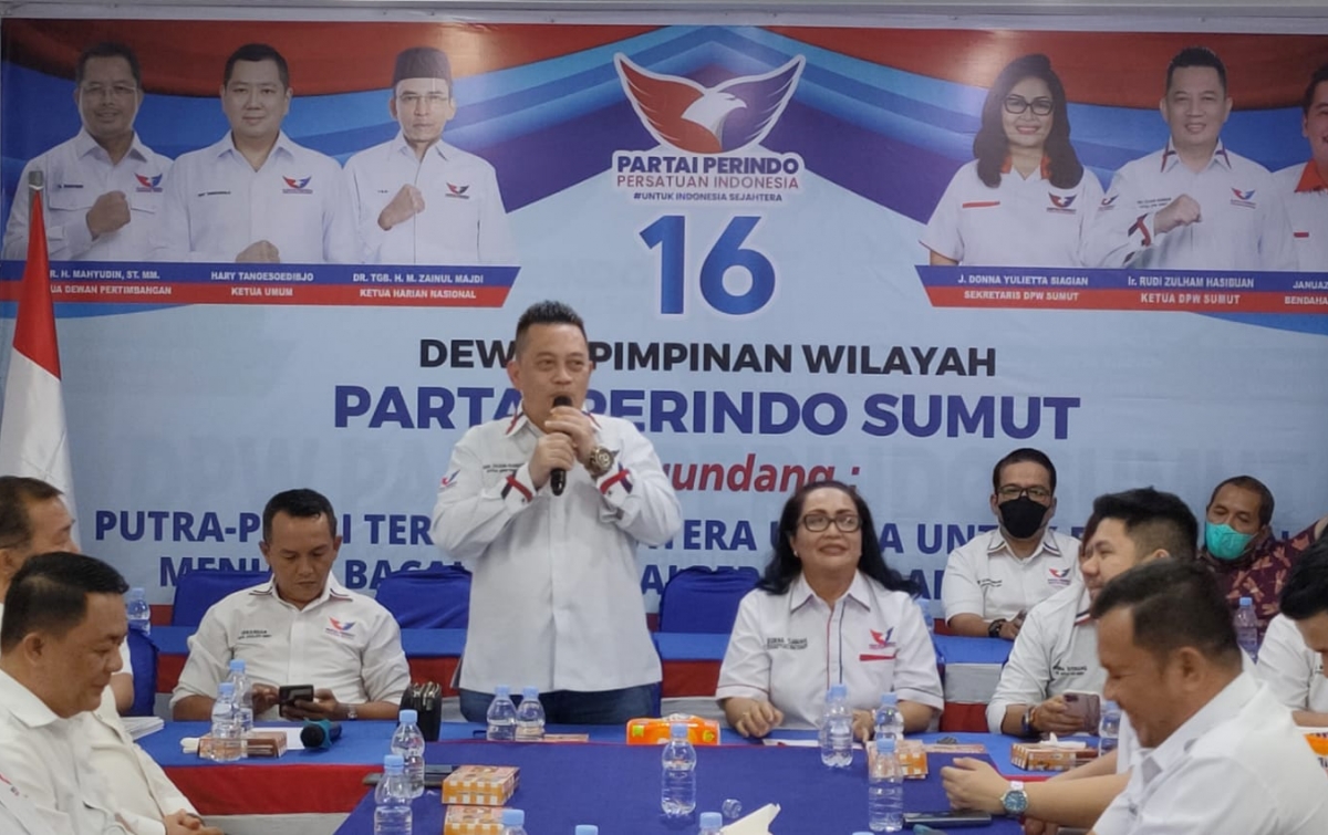 Perindo Sumut Resmi Buka Pendaftar Bacaleg untuk Pemilu 2024