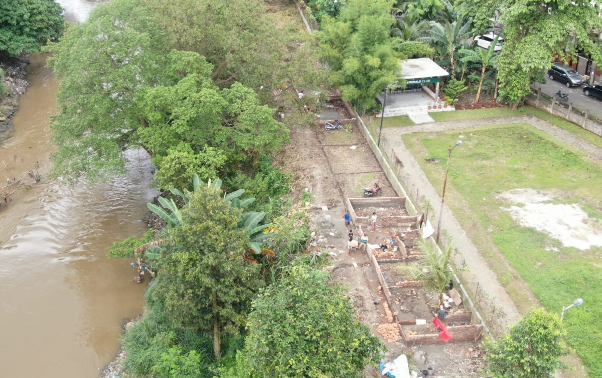 Camat Medan Barat Imbau Warga Berhenti Dirikan Bangunan Liar di Bantaran Sungai Deli