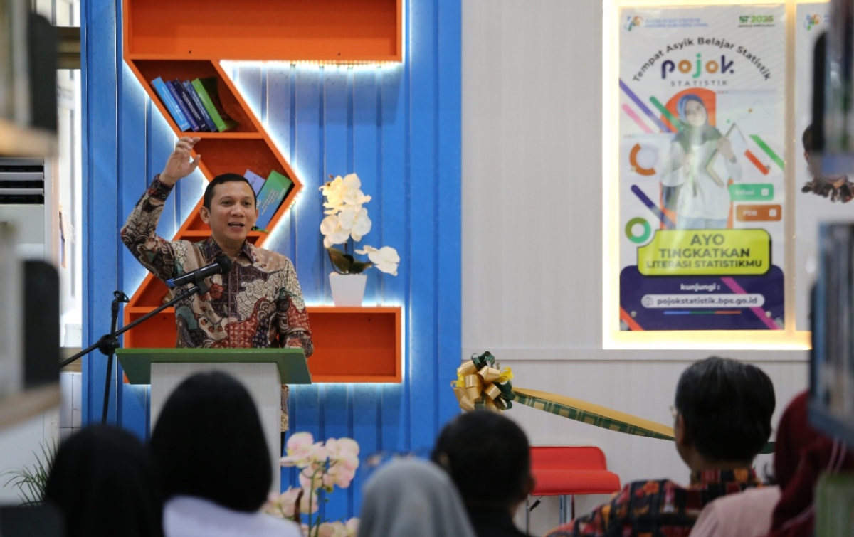 BPS Corner di Perpustakaan USU Diresmikan, Wakil Rektor II M Arifin Nilai Miliki Banyak Manfaat