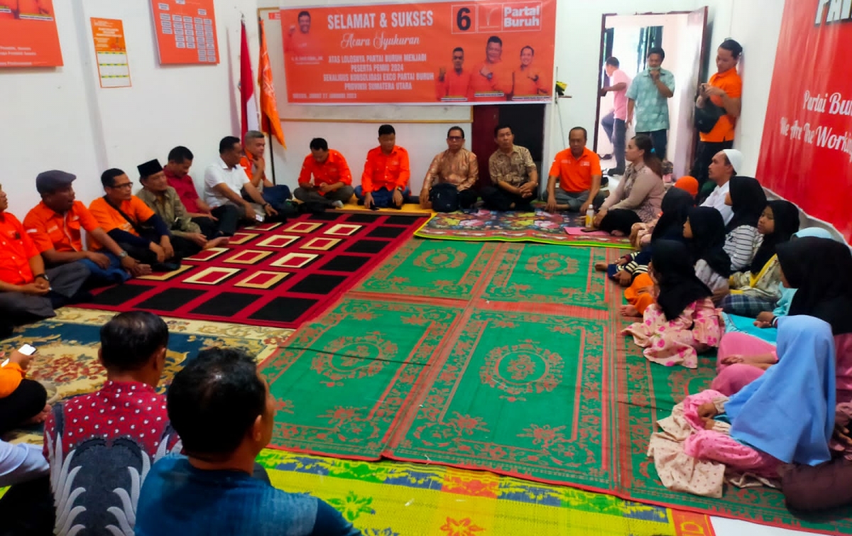 Buka Pendaftaran Bacaleg, Partai Buruh Target 6 Besar Suara Terbanyak di Sumut