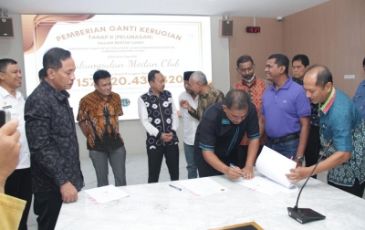 Lunasi Pembayaran, Lahan Medan Club Resmi Jadi Aset Pemprov Sumut