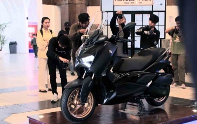 All New XMAX Connected Diperkenalkan di Medan