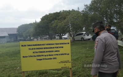 PN Langsa Eksekusi Riil Perkara YDBU