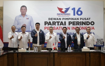 Resmi! HT Lantik Michael Victor Sianipar dan Sortaman Saragih Sebagai Ketua DPP Perindo