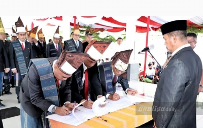 Radiapoh Sinaga Lantik 51 Pejabat Tinggi Pratama