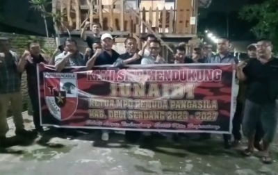 15 Ketua PAC Dukung Junaidi Pimpin PP Deliserdang