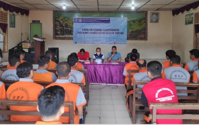 25 WBP Rutan Tarutung Jalani Sidang TPP