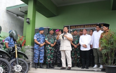 Prabowo: Bantuan Sepeda Motor untuk Babinsa Demi Memperkuat Pertahanan