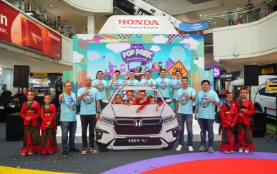 Sambangi Sumatera, untuk Pertama Kali All New Honda BR-V Pop Park Hadir di Medan