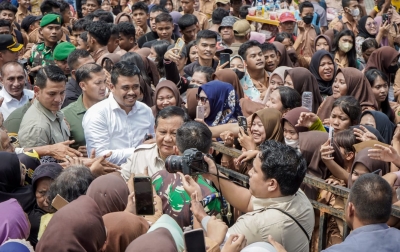Nama Prabowo dan Bobby Bergema di Pesta Rakyat Launching PBN