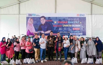 Satu Dari Empat Rumah Tangga Medan Diberi Modal oleh Erick Thohir