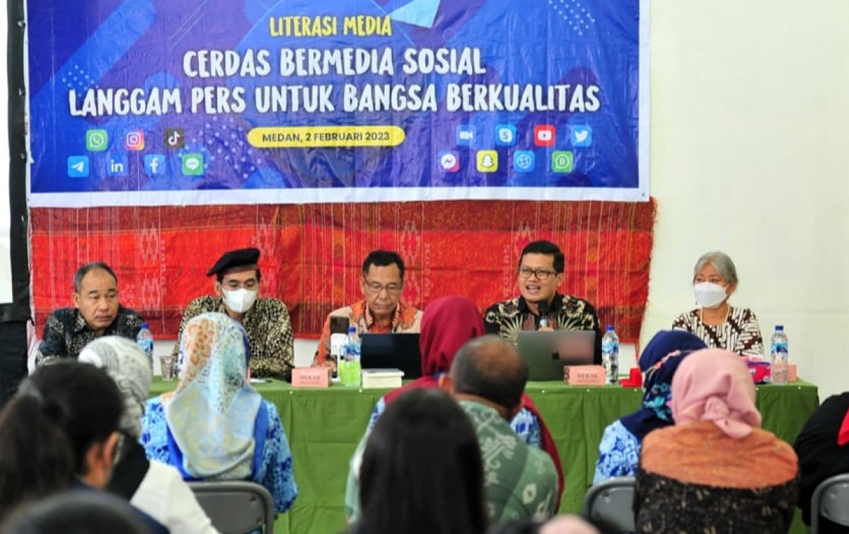 Seminar Nasional STIK-P Medan dan LPDS Beri Pemahaman Literasi Media