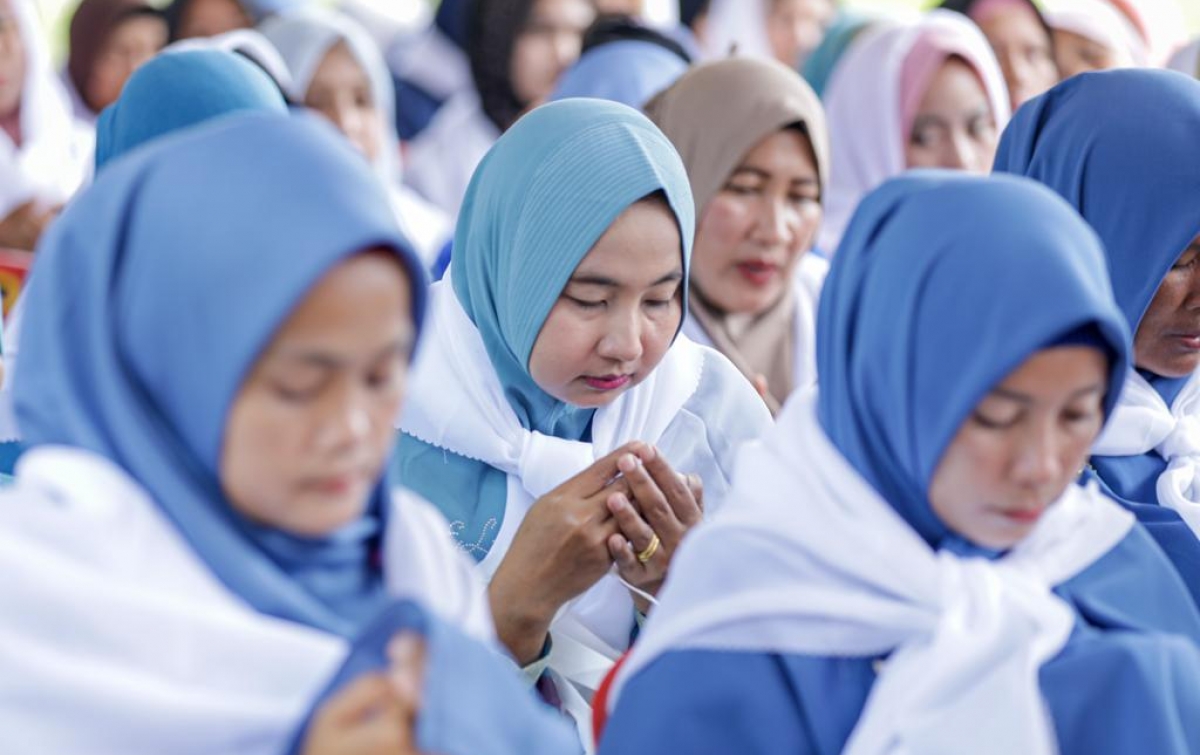 TGS Ganjar Gelar Doa Zikir Bersama untuk Dorong Peran Majelis Taklim di Langkat