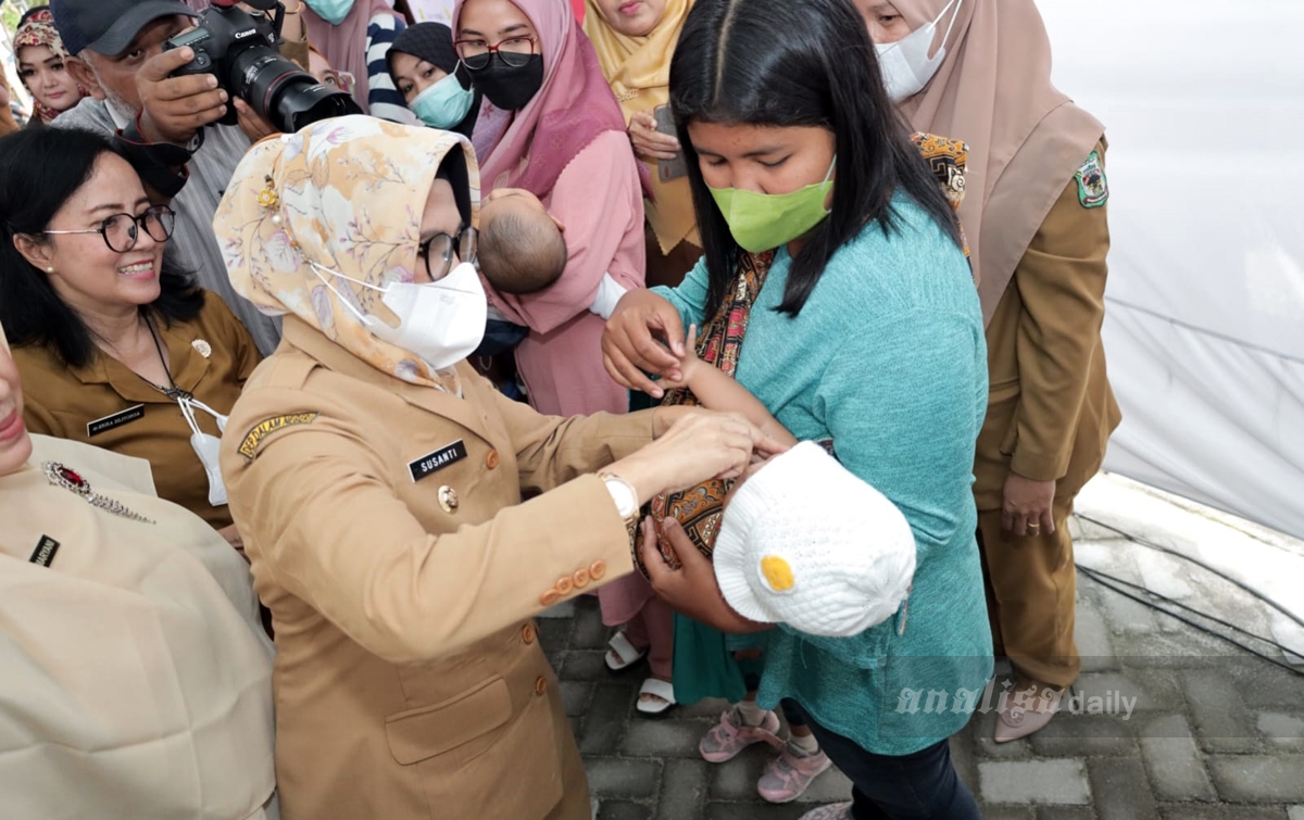 Sebanyak 18.775 Anak di Kota Siantar Jadi Sasaran Sub PIN