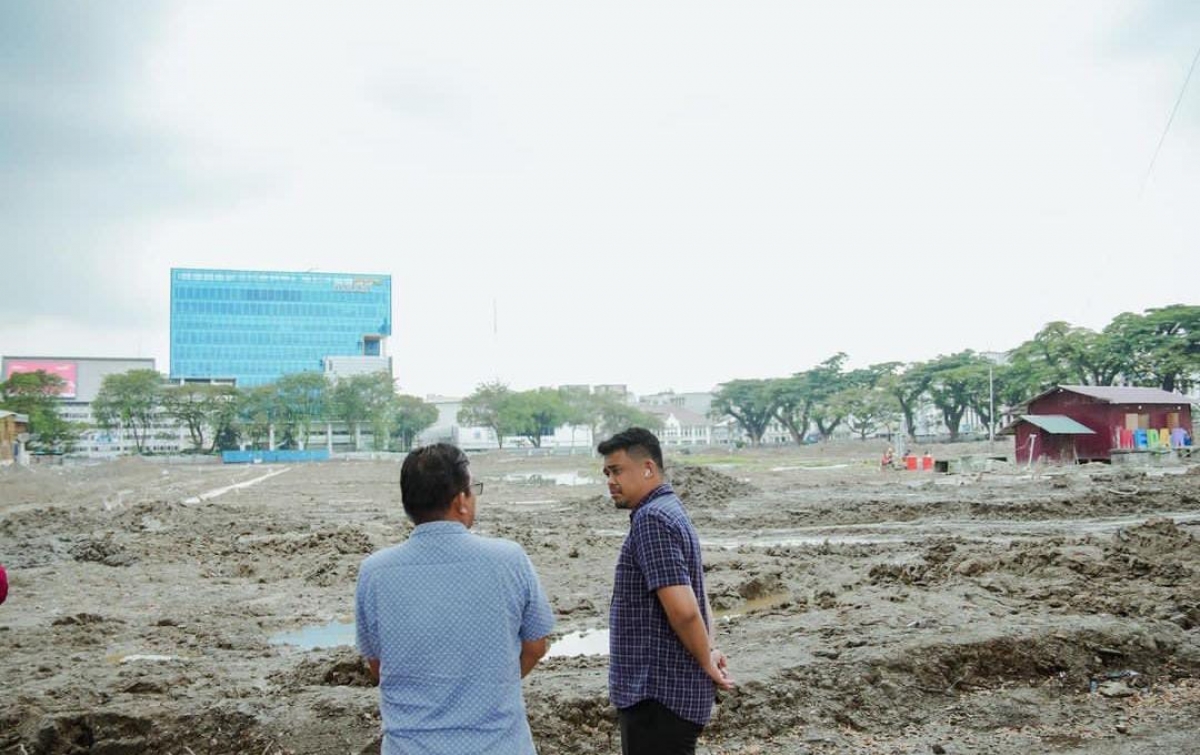 Revitalisasi Lapangan Merdeka, Kota Medan Akan Punya Fasilitas Bintang 5