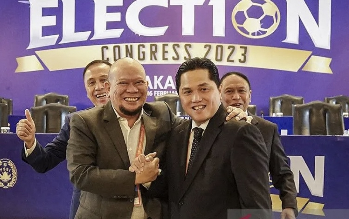 Erick Thohir Ketua Umum PSSI 2023-2027