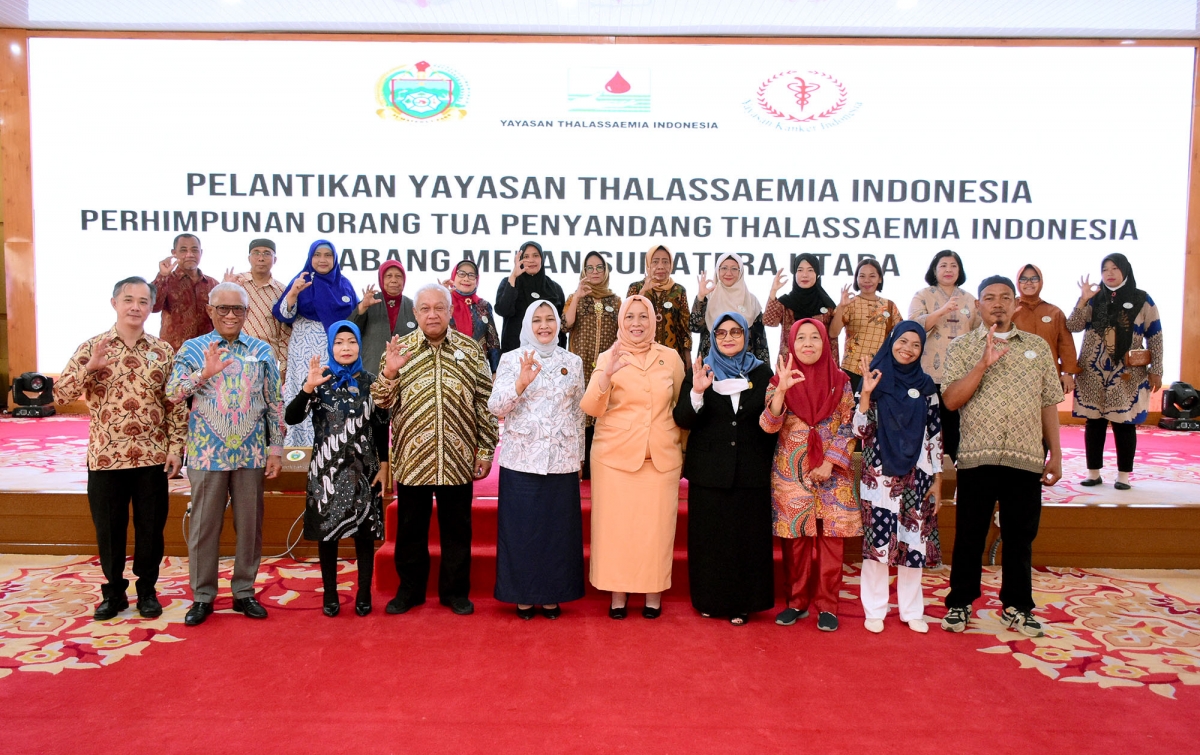 Turunkan Kasus Thalassaemia, Program YTI Diharap Bersinergi dengan Pemprov Sumut