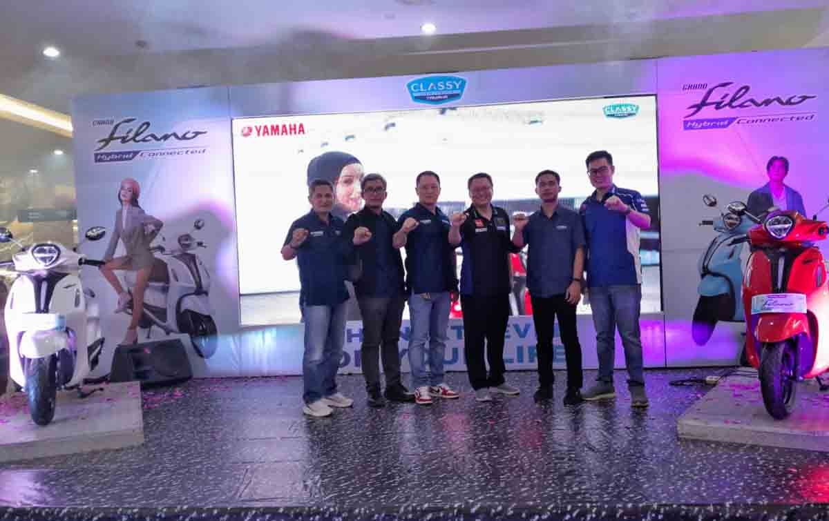 Alfa Scorpii Launching Yamaha Filano Hybrid-Connected di Binjai Supermall