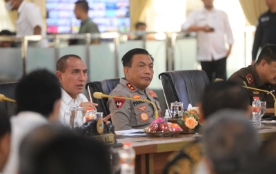 Persiapan F1 Powerboat di Danau Toba Sudah Mencapai 87 persen