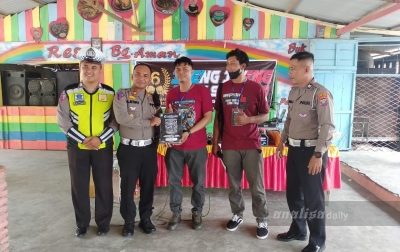 Sat Lantas Polres Sergai Kempanyekan Keselamatan Berlalu Lintas