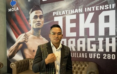 Jeka Saragih Resmi Dikontrak Ultimate Fighting Championship