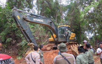 KLHK Tangkap Pemodal Penambangan Emas Ilegal di Taman Nasional Batang Gadis