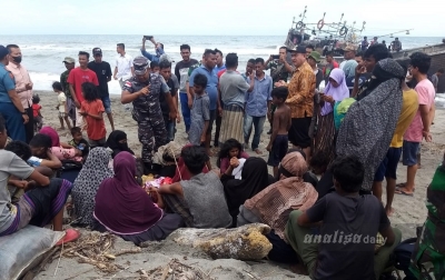 69 Imigran Rohingya Mendarat di Pesisir Aceh Besar