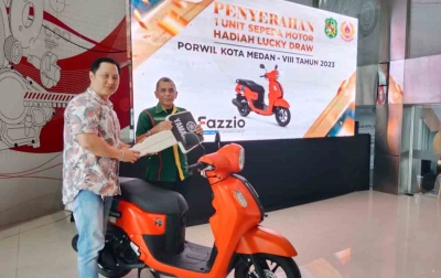 Porwil VIII Medan Siap Digelar, Menangkan Lucky Draw Fazzio Hybrid-Connected