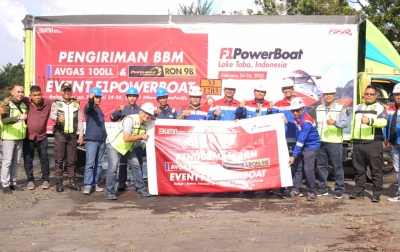 Dukung F1 Powerboat Danau Toba, Pertamina Kirim Avgas ke Balige