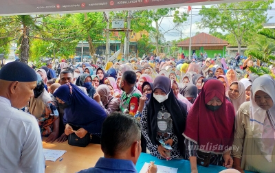 Masyarakan Kota Langsa Ramaikan Acara Pangan Murah