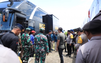 MCC Brimob Polri Dukung Polda Sumut dalam Pengamanan F1 Powerboat