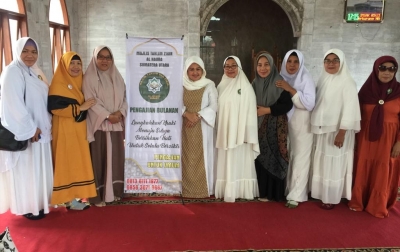 Majelis Taklim Alhaura Sumut Tabligh Akbar dan Isra Miraj di Desa Ujung Teran Karo