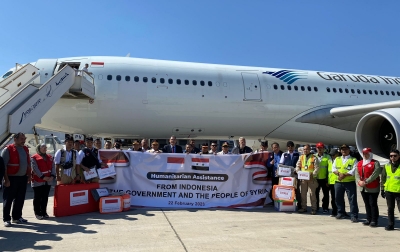 75 Ton Bantuan Logistik Indonesia Untuk Pemerintah Suriah