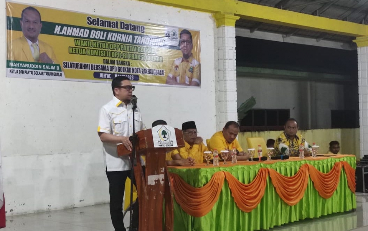 Imbauan Ahmad Doli Kurnia ke Kader Golkar Tanjungbalai: Jaga Solidaritas