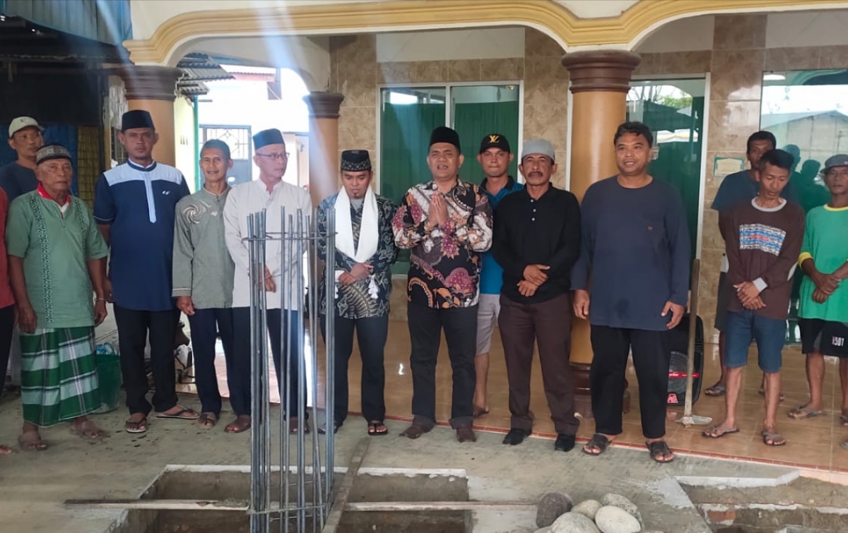 Peletakan Batu Pertama Pembangunan Masjid Baitul Hakim